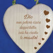 Tagliere Personalizzato in Legno a forma di Cuore